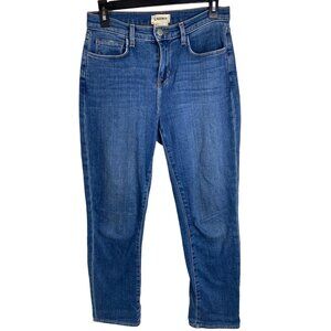 L’Agence Women’s Mid Rise Slouchy‎ Straight Shane Jeans size 24
